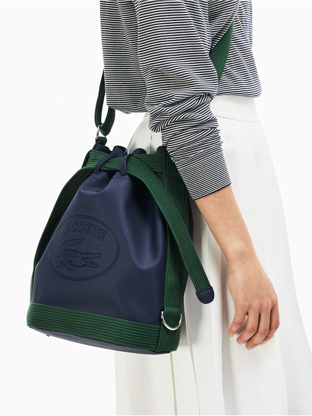 🐊 VINTAGE LACOSTE CROSSBODY BUCKET BAG PHOTO IS PLACEHOLDER!!!